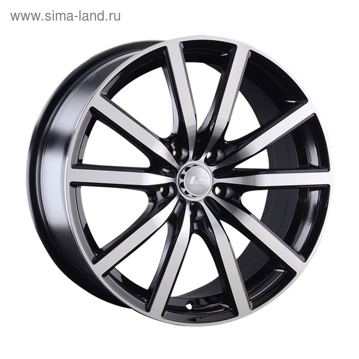 фото Диск литой ls 593609 (lcr 5363 - ls 841) 8x18 5x114,3 et35 d73,1 bkf ls wheels