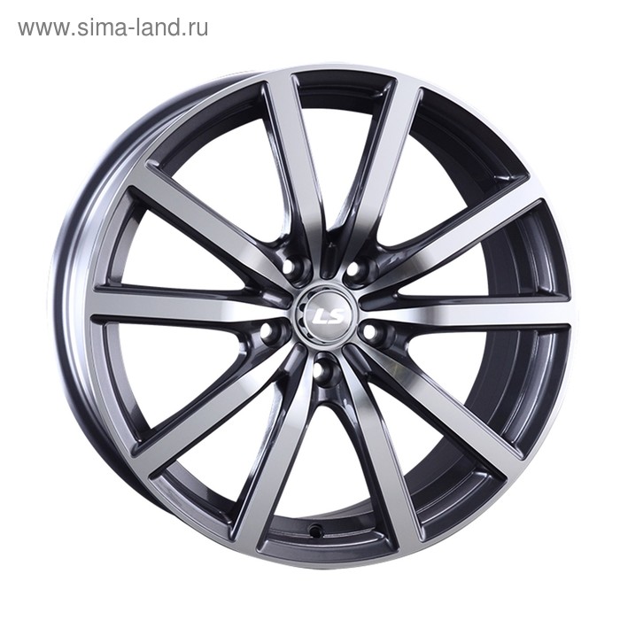 фото Диск литой ls 593609 (lcr 5363 - ls 841) 8x18 5x114,3 et35 d73,1 gmf ls wheels