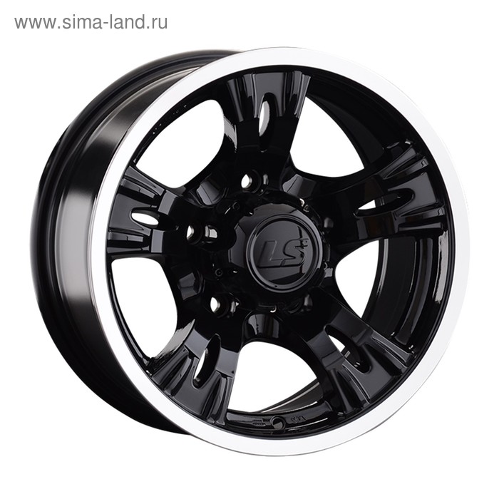 фото Диск литой ls 592604 (lcr 2513 - ls 883) 7x15 5x139,7 et-10 d108,5 bkl ls wheels