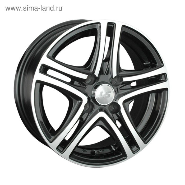 фото Диск литой ls 590264 (lcr 3236 - ls 570) 6,5x15 4x114,3 et40 d73,1 bkf ls wheels