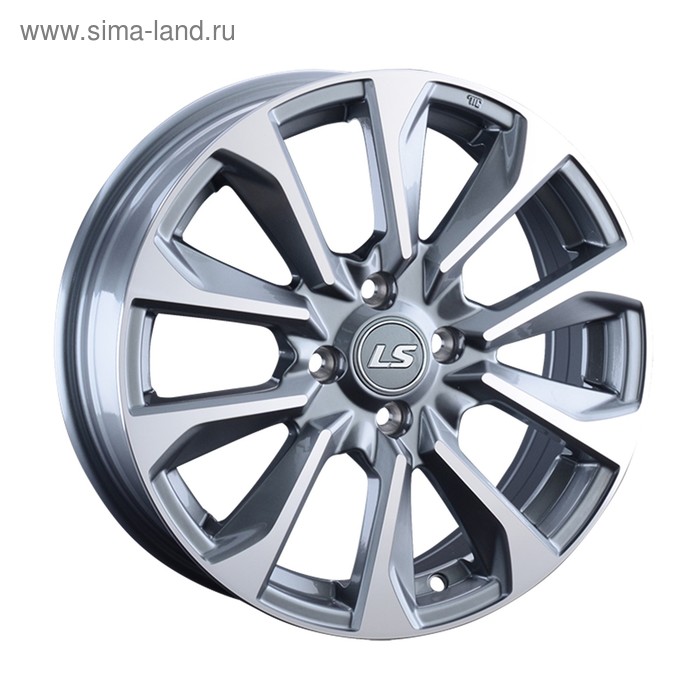 фото Диск литой ls l1666 (ls 1006) 6x16 4x100 et45 d60,1 gmf ls wheels