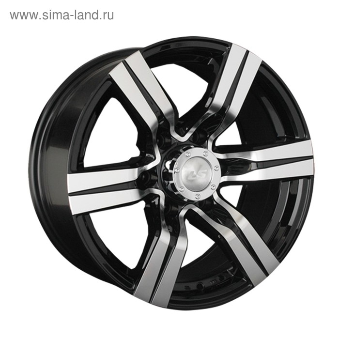 фото Диск литой ls d2758 (ls 767) 8x16 6x139,7 et10 d106,1 bkf ls wheels