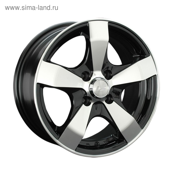 фото Диск литой ls 590836 (lcr 347 - ls 205) 7x17 4x100 et40 d60,1 bkf ls wheels