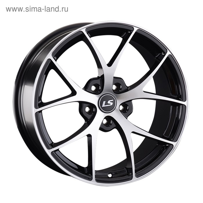 фото Диск литой ls 592581 (lcr 9126 - ls 845) 8,5x18 5x114,3 et35 d67,1 bkf ls wheels