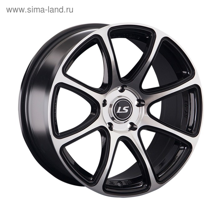 фото Диск литой ls 591409 (lcr 3723 - ls 327) 7,5x17 5x114,3 et40 d73,1 bkf ls wheels