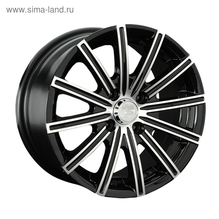 фото Диск литой ls 591396 (lcr 3165 - ls 312) 7x16 4x100 et40 d60,1 bkf ls wheels