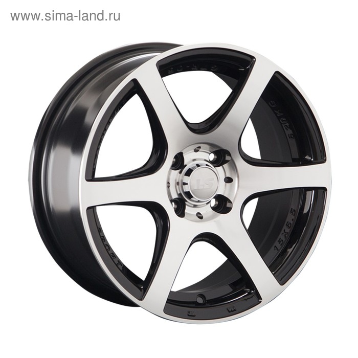 фото Диск литой ls 591410 (lcr 3717 - ls 328) 6,5x15 4x100 et40 d60,1 bkf ls wheels