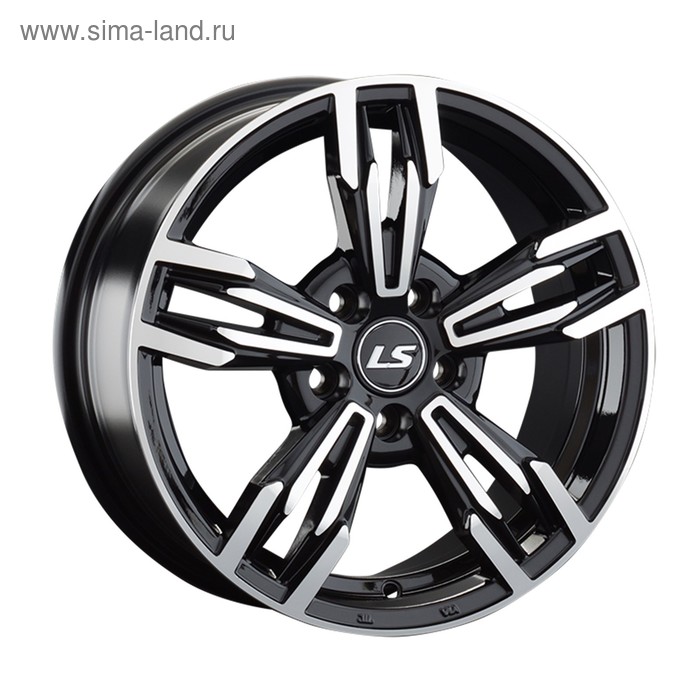 фото Диск литой ls 592580 (lcr 8104 - ls 844) 6,5x15 5x100 et38 d73,1 bkf ls wheels