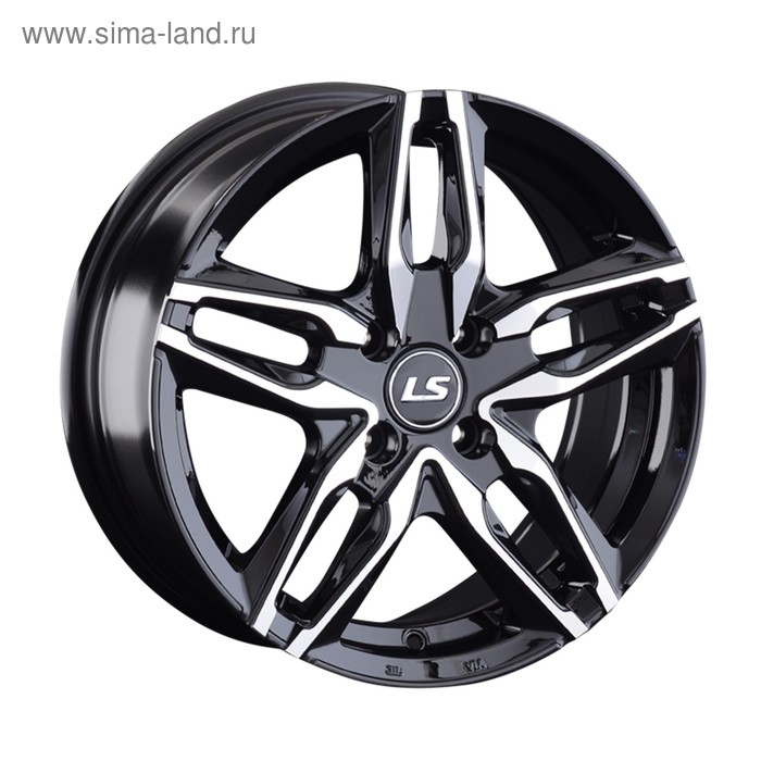 фото Диск литой ls 590079 (lcr 3299 - ls 849) 6,5x15 4x100 et40 d73,1 bkf ls wheels