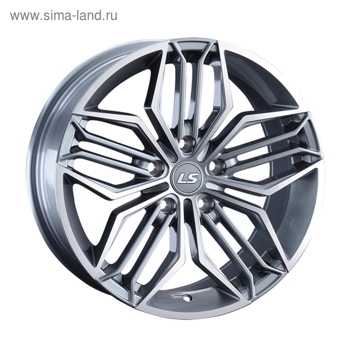 фото Диск литой ls l1567 (ls 1001) 8x17 5x114,3 et40 d67,1 gmf ls wheels