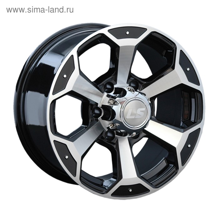 фото Диск литой ls 590825 (lcr 7646 - ls 187) 7,5x18 6x139,7 et25 d106,1 bkf ls wheels