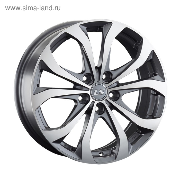 фото Диск литой ls 592456 (lcr 7689 - ls 843) 7x17 5x114,3 et45 d67,1 gmf ls wheels