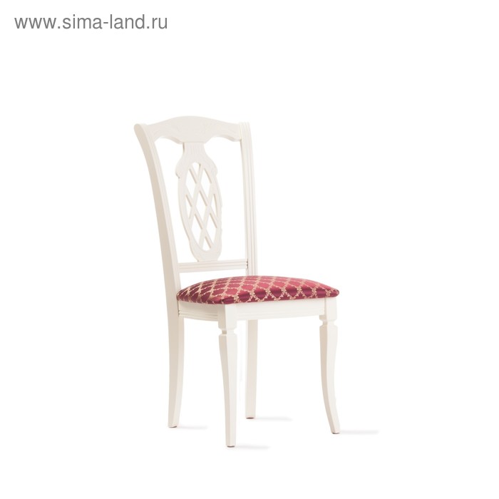 

Стул Корона, бук, цвет покраски ясень, ткань Andris(соты) 153 бордо