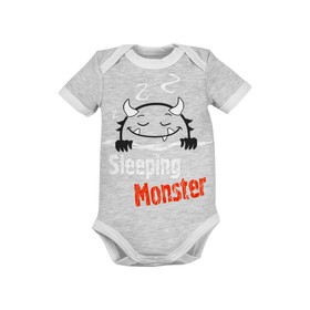 

Боди с коротким рукавом Monsters «Серая коллекция», рост 56 см