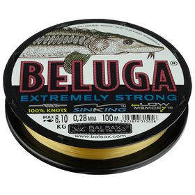 

Леска BALSAX Beluga 0,28, 100 м