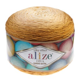 

Пряжа "Diva Ombre Batik" 100% микрофибра 250гр/875м (7358 горчица)