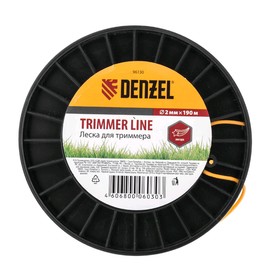 

Леска для триммера Denzel 96130, 2 мм х 190 м, звезда, на DIN катушке