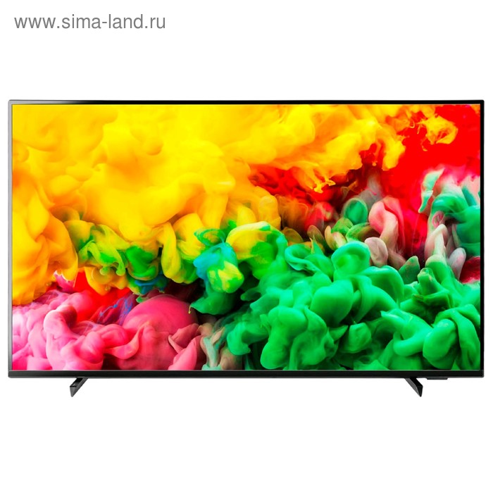 фото Телевизор philips 65pus6704/60, 65", 4k, dvb-t/t2/c/s/s2, 3xhdmi, 2xusb,smarttv,серебристый 500402