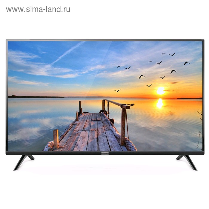 фото Телевизор tcl l32s6500, 32", 1366х768, dvb-t/t2/c/s/s2, 2xhdmi, 1xusb, smarttv, чёрный