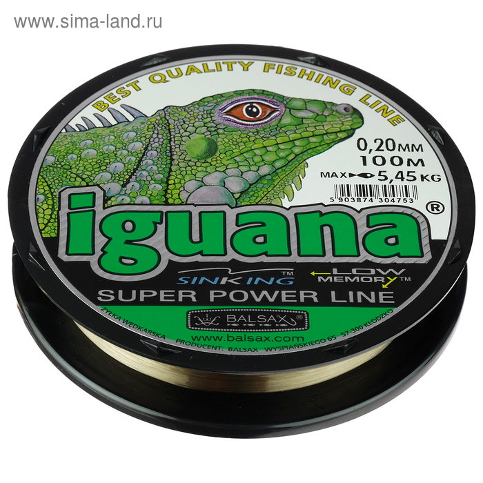 фото Леска balsax iguana box 0,20, 100 м