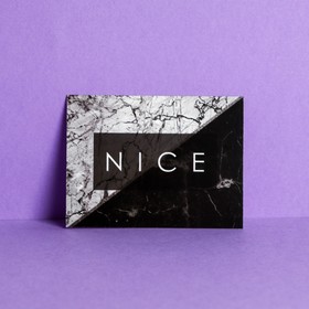 Открытка-комплимент Nice 8 × 6 см Ош