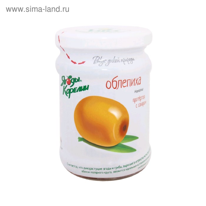 

Облепиха, ягоды протёртые с сахаром, 280 г