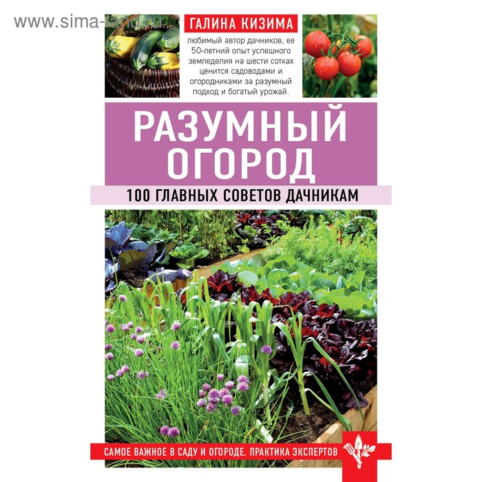 Сад, огород  Сима-Ленд Разумный огород. 100 главных советов дачникам, Кизима Г.А.