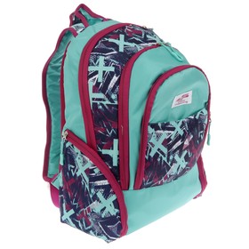 

Рюкзак молодёжный, Luris «Флай», 41 х 28 х 20 см, эргономичная спинка, «Абстракция»