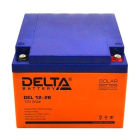 

Аккумуляторная батарея Delta GEL 12-26, 12 В, 26 А/ч