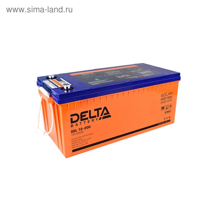 фото Аккумуляторная батарея delta gel 12-200, 12 в, 200 а/ч