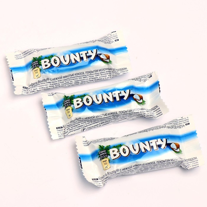 

Конфеты Mars BOUNTY LOOSE МИНИС вес кг