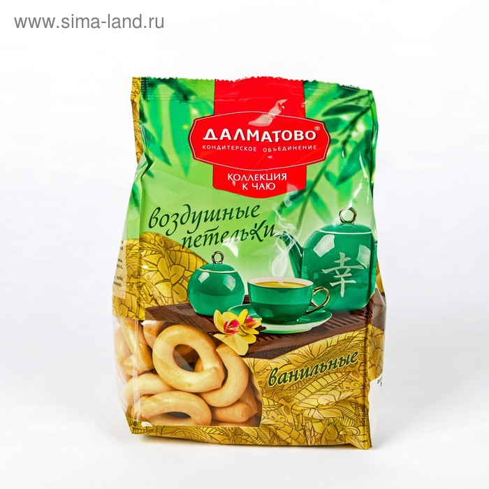 Петельки воздушные ванильные Далматово, 250 г