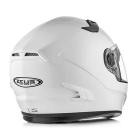 Шлем интеграл ZS-813A, глянцевый, белый, L от Сима-ленд
