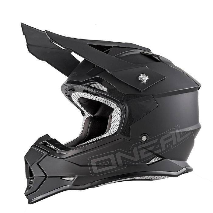 Шлем кроссовый 2Series FLAT черный, XL
