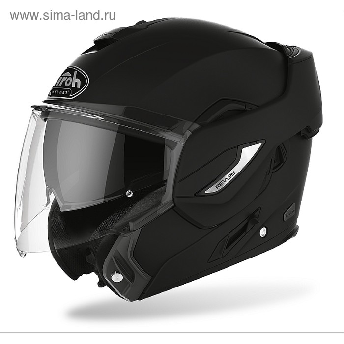Шлем модуляр REV 19, матовый, размер M, чёрный шлем модуляр rev 19 матовый размер m чёрный