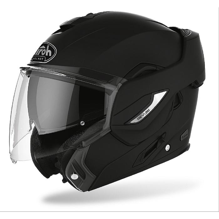 Шлем модуляр REV 19, матовый, чёрный, XL