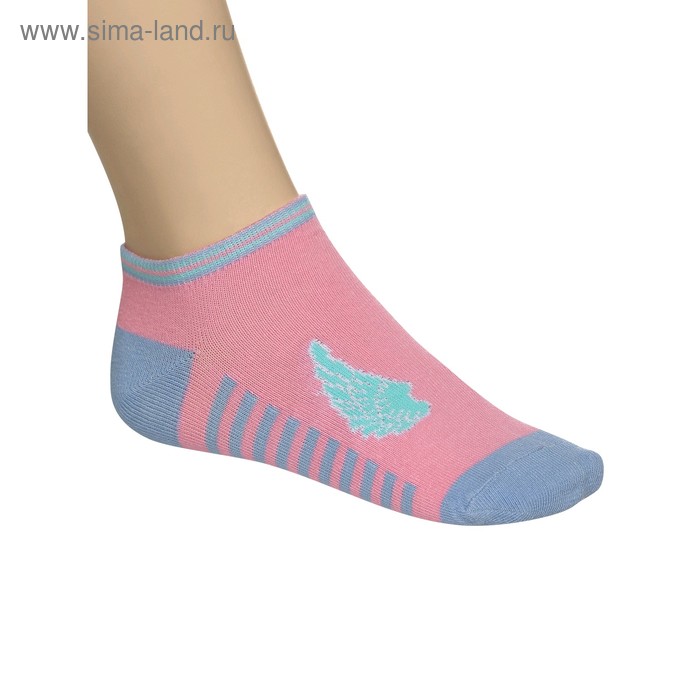 Носки для девочек, размер 16-18 см, цвет розовый, розовый, 2 пары
