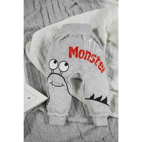

Штанишки Monsters «Серая коллекция», рост 56 см