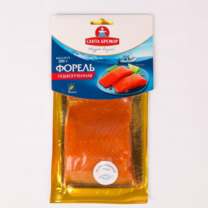 

Форель филе-кусок п/к Санта Бремор 200г в/у