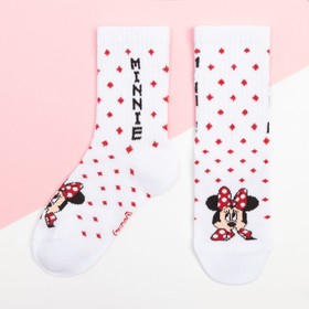 

Набор носков "Minnie", Минни Маус 2 пары, красный/белый, 12-14 см