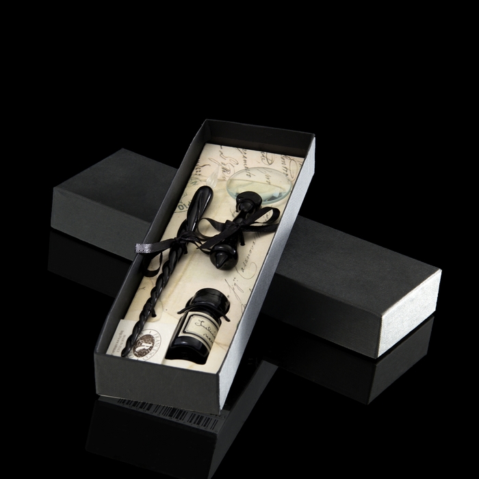 Письменный набор (чернила, лупа, перо)