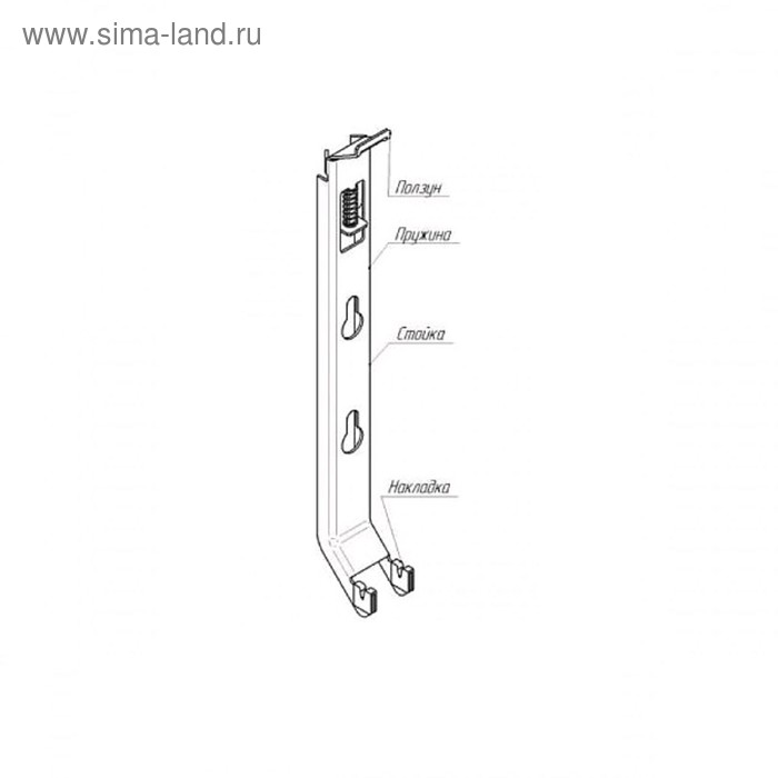 фото Настенный кронштейн buderus k15.4, с пластиковыми вставками, тип 20/21/22/33, 300 мм