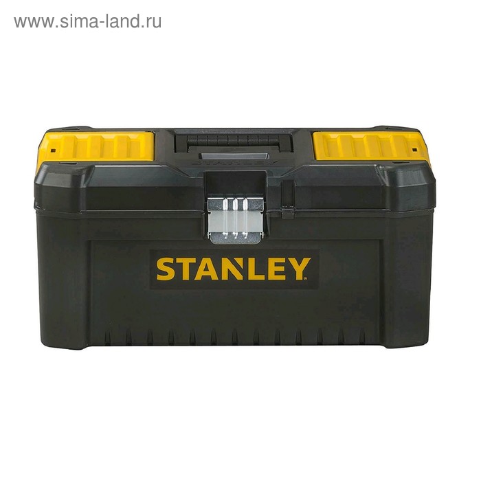 фото Ящик для инструментов stanley stst1-75518, 16", рукоятка пластик, замки металл