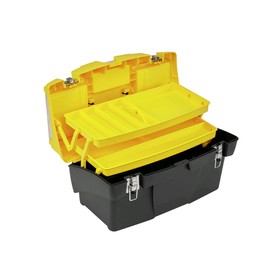 

Ящик для инструментов Stanley 1-92-911, 19",2 съемных органайзера, замки металл
