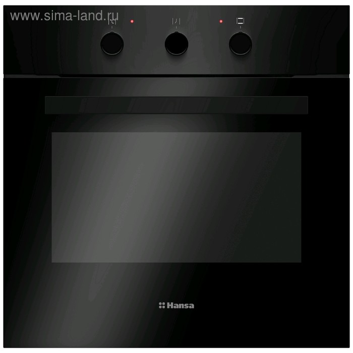Духовой шкаф Hansa BOES64111, электрический, 67 л, 4 режима, чёрный
