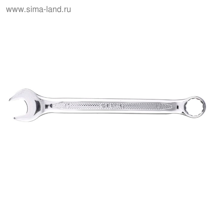 Ключ комбинированный STELS 15252, CrV, антислип, 15 мм