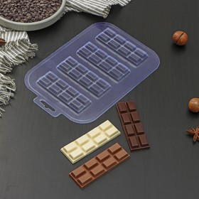 Форма для шоколада «Батончик 2×4»