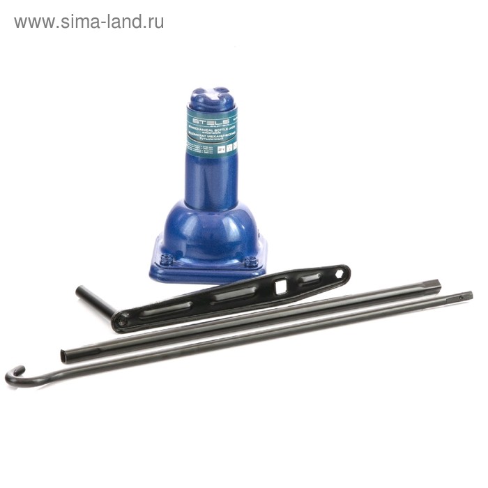 Домкрат механический бутылочный STELS 50103, 2 т, высота подъема 210–390 мм 50103
