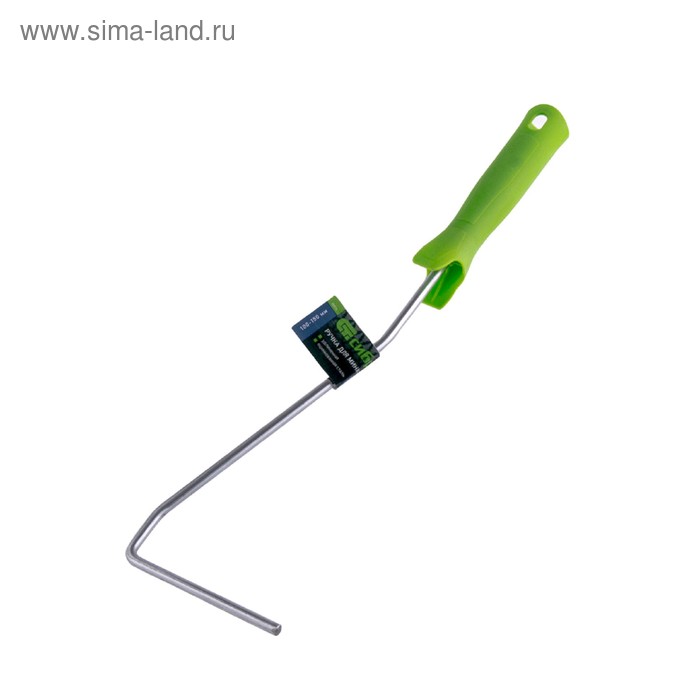 Ручка для мини-валиков СИБРТЕХ 80576, 100-150 мм, ручка d=6 мм, оцинкованная, удлиненная