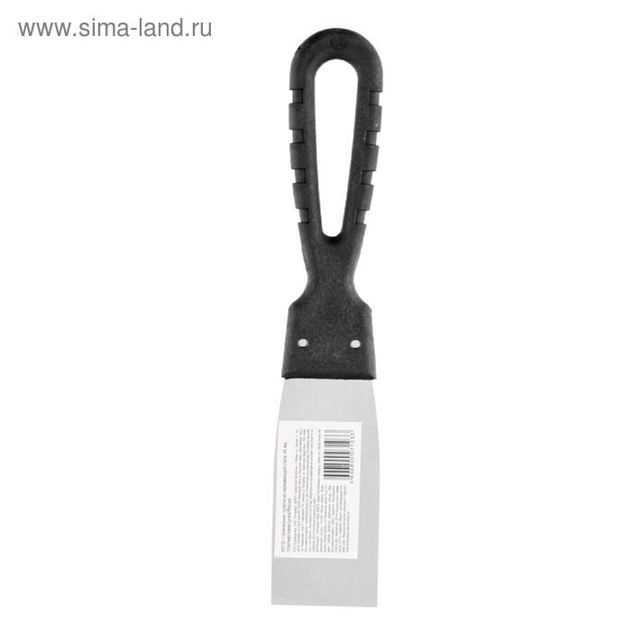 Шпатель фасадный 85132, 40 мм, нержавеющая сталь, ручка пластик